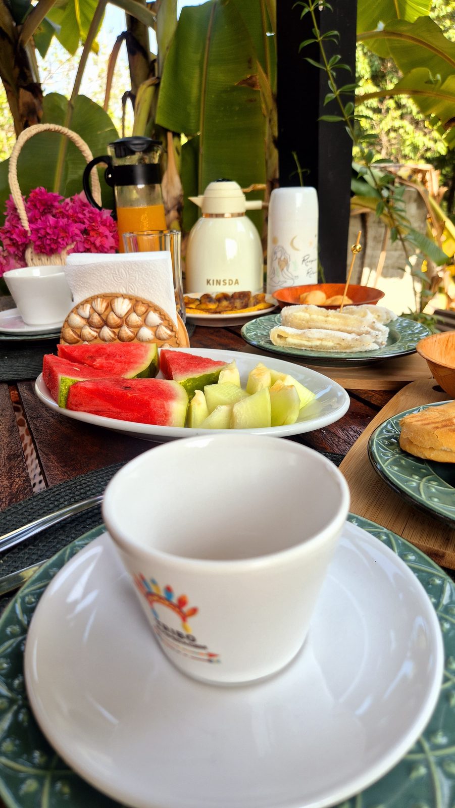 Mesa de café da manhã